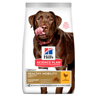 Hill's Science Plan Healthy Mobility Large 25+ kg Chicken Сухой корм с курицей для подвижности суставов собак крупных пород (14 кг)