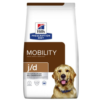 Hill's Prescription Diet j/d Mobility Сухой лечебный корм с курицей для собак при заболеваниях суставов на артрит (1,5 кг)
