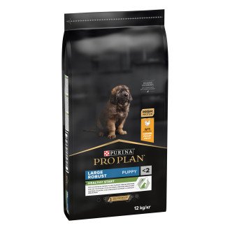Purina Pro Plan Large Robust Healthy Start Puppy Chicken Сухой корм с курицей для здорового развития щенков крупных пород (12 кг)