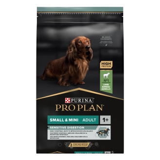 Purina Pro Plan Small & Mini Sensitive Digestion Adult 1+ Lamb Сухой корм с ягненком для собак маленьких пород с чувствительным пищеварением (7 кг)