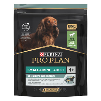 Purina Pro Plan Small & Mini Sensitive Digestion Adult 1+ Lamb Сухой корм с ягненком для собак маленьких пород с чувствительным пищеварением (700 г)