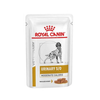Royal Canin Veterinary Urinary S/O Moderate Calorie Влажный лечебный низкокалорийный корм для собак с мочекаменной болезнью (100 г)