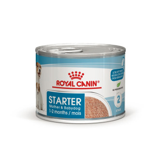 Royal Canin Starter Mother & Babydog Mousse Консерва-мусс для щенков в возрасте до 2 месяцев и кормящих собак (195 г)