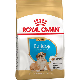 Royal Canin Bulldog Puppy Сухой корм для щенков породы Английский бульдог в возрасте до 12 месяцев (12 кг)