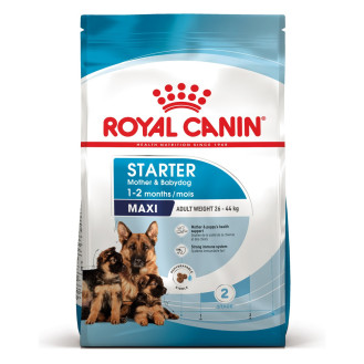 Royal Canin Maxi Starter Сухой корм для щенков в возрасте до 2 месяцев и кормящих собак крупных пород (1 кг)