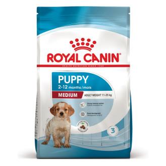 Royal Canin Medium Puppy Сухой корм для щенков средних пород в возрасте от 2 до 12 месяцев (1 кг)
