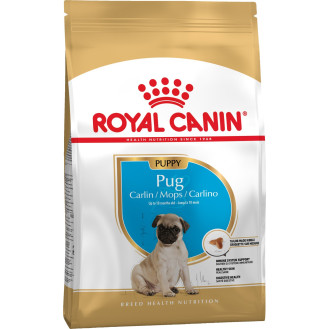 Royal Canin Pug Puppy Сухой корм для щенков породы Мопс в возрасте до 10 месяцев (500 г)