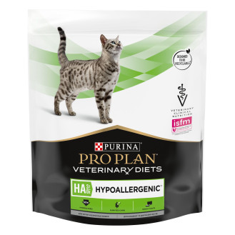 Purina Pro Plan Veterinary Diets HA Hypoallergenic Сухой лечебный корм для котов с пищевой аллергией (325 г)
