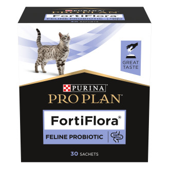 Purina Pro Plan FortiFlora Feline Probiotic Пробиотическая добавка для поддержания баланса микрофлоры кишечника котов (1 г - 30 штук в упаковці)