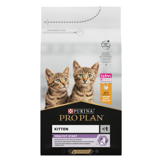 Purina Pro Plan Kitten Healthy Start Chicken Сухой корм с курицей для здорового развития котят в возрасте от 1 месяца (1,5 кг)