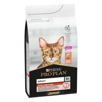 Purina Pro Plan Vital Functions Adult 1+ Salmon Сухой корм с лососем для поддержания ключевых функций организма котов (200 г)