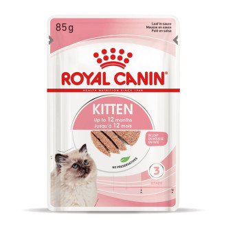 Royal Canin Kitten Instinctive Loaf Влажный корм-пашет для котят в возрасте от 4 до 12 месяцев (85 г)