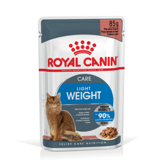 Royal Canin Light Weight Care Gravy Влажный корм в соусе корм для взрослых кошек склонных к лишнему весу (85 г)