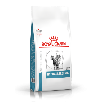 Royal Canin Veterinary Hypoallergenic s/o index Сухой лечебный корм для взрослых кошек при пищевой аллергии или непереносимости (400 г)