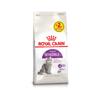 Royal Canin Sensible 33 Сухой корм для взрослых кошек с чувствительным пищеварением (8 + 2 кг)