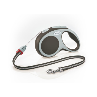 Flexi Vario S Cord трос 8 m Поводок-рулетка для собак маленьких пород весом до 12 кг  (Brown)