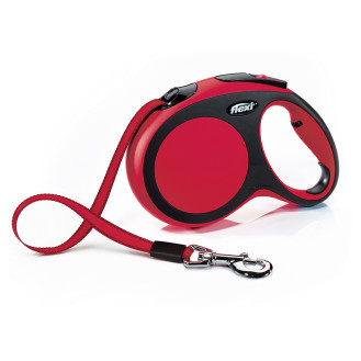 Flexi New Comfort L Tape лента 5 m Поводок-рулетка для собак гигантских пород весом до 60 кг  (Red)
