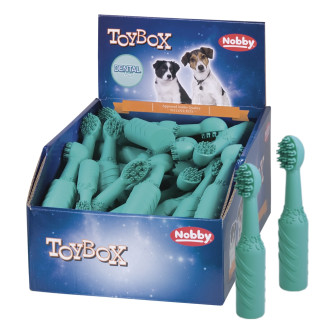 Nobby Dental Mint Игрушка для ухода за зубами собак ToyBox Зубная щетка со вкусом мяты (15,5 см)