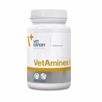 VetExpert VetAminex Комплекс витаминов и минералов для взрослых собак и котов для укрепления и восстановления организма  (60 капсул)