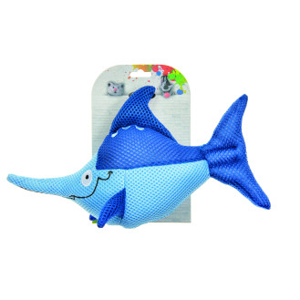 Imac Mesh Swordfish Мягкая игрушка для собак Рыба-меч с пищалкой (M)