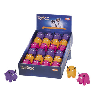 Nobby Latex Игрушка для маленьких собак ToyBox Коровка (XS 8,5 см)