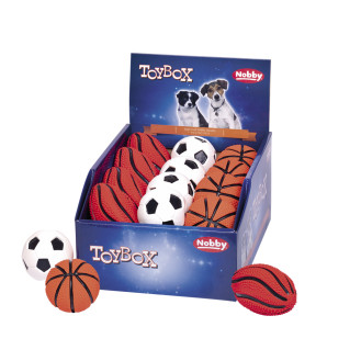 Nobby Latex Игрушка для маленьких собак ToyBox Мячики (S Ø 6,5 см; 10 см)