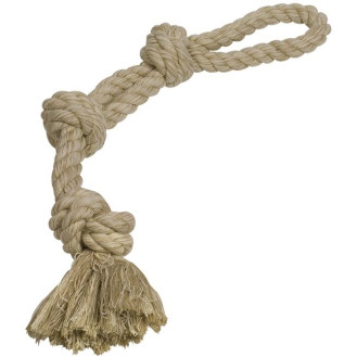 Nobby Ropes Игрушка для собак Сизалевый Двойной Канат с узелками (60 см)