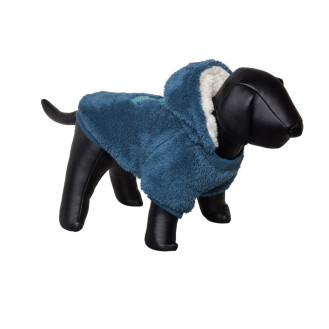 Nobby Teddy Двусторонний утепленный джемпер со съемным капюшоном для собак (Blue S32)