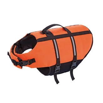 Nobby Swimming Vest Elen Спасательный жилет со светоотражающими полосками и ручкой для собак (Orange XS)