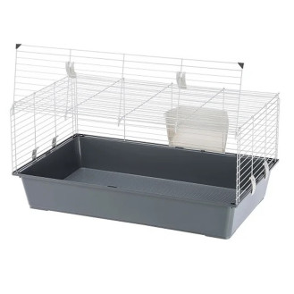 Ferplast Rabbit 100 EL Клетка с кормушкой для кроликов и морских свинок (Grey)
