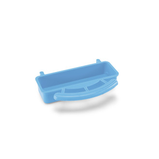 Imac Portabiscotto Открытая пластиковая кормушка с жёрдочкой для птиц (120 мл)