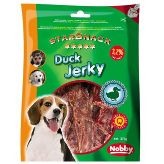 Nobby StarSnack Low Fat Duck Jerky Натуральные лакомства для собак Вяленая Утиное мясо (375 г)