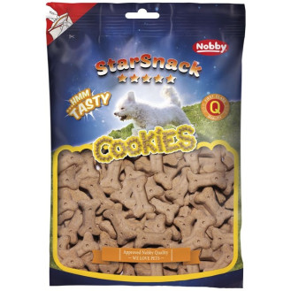 Nobby StarSnack Cookies Lamb & Rice Натуральные лакомства для собак Печенье косточки с Ягнёнком и Рисом (500 г)