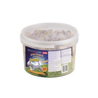 Nobby StarSnack Cookies Duo Maxi Натуральные лакомства для собак Печенье с мясной начинкой (1,3 кг)