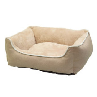Nobby Arno Меховой антискользящий лежак с бортиками для собак (Beige XS)