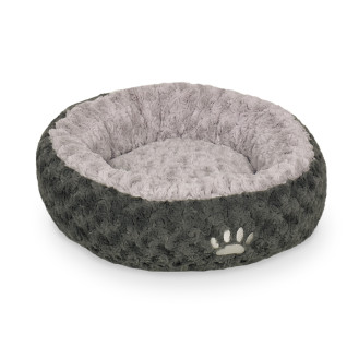 Nobby Seoli Donut Антискользящий лежак Пончик для собак и котов (Grey L)
