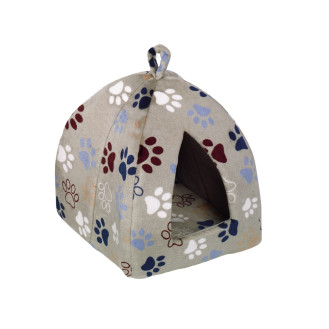 Nobby Lissi House Флисовый лежак-домик для маленьких собак и котов (LGrey XS)