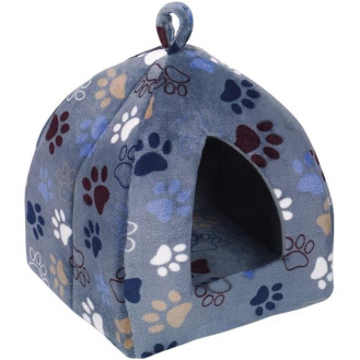 Nobby Lissi House Флисовый лежак-домик для маленьких собак и котов (DGrey XS)