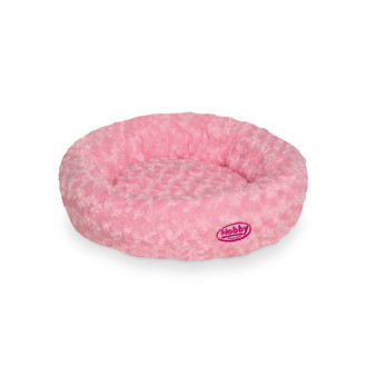 Nobby Arusha Donut Антискользящий плюшевый лежак Пончик для собак и котов  (Pink XS)