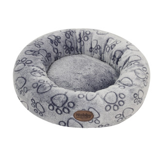 Nobby Step Donut Антискользящий лежак Пончик для собак и котов (Grey XS)