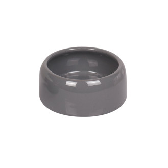 Nobby Classic Керамическая миска с закругленными бортиками для собак (Grey 250 мл)