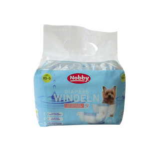 Nobby Windeln Female Dog Подгузники для собак-девочек с отверстием под хвост (XS-S)