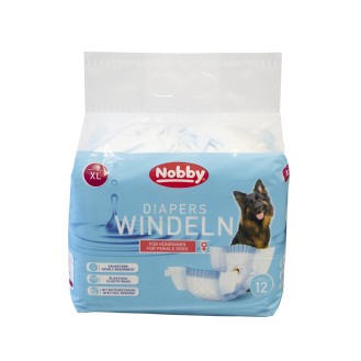 Nobby Windeln Female Dog Подгузники для собак-девочек с отверстием под хвост (XL)