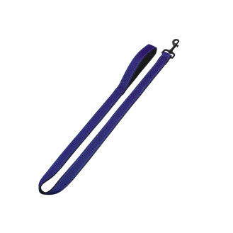 Nobby Classic Reflect Soft Leash Светоотражающий поводок с мягкой подкладкой для собак (Blue M-L)