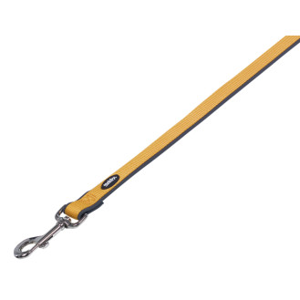 Nobby Classic Preno Leash Нейлоновый поводок с мягкой подкладкой для собак (Gold XS-S)