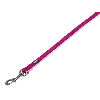 Nobby Classic Preno Leash Нейлоновый поводок с мягкой подкладкой для собак (Raspberry M-L)