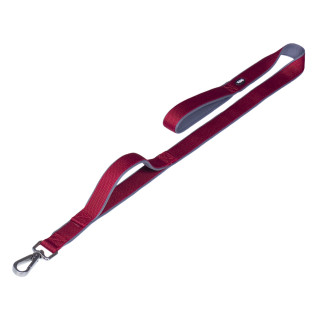 Nobby Classic Preno Royal Leash Поводок для собак с мягкой подкладкой и усиленным карабином (Red L-XL)