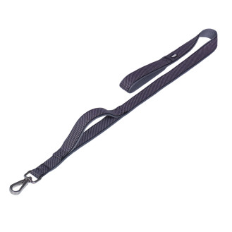 Nobby Classic Preno Royal Leash Поводок для собак с мягкой подкладкой и усиленным карабином (Black L-XL)