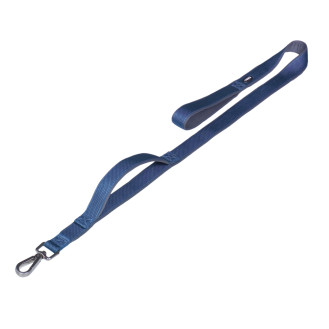 Nobby Classic Preno Royal Leash Поводок для собак с мягкой подкладкой и усиленным карабином (Blue L-XL)