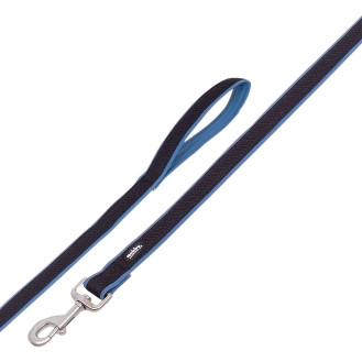 Nobby Mesh Preno Leash Усиленный поводок со спецподкладкой для собак с чувствительной кожей (Blue XS-S)